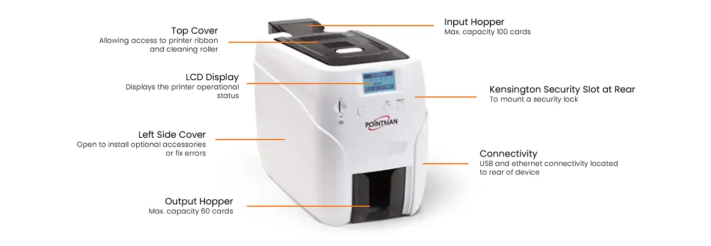 Pointman Nuvia N15 ID Card Printer