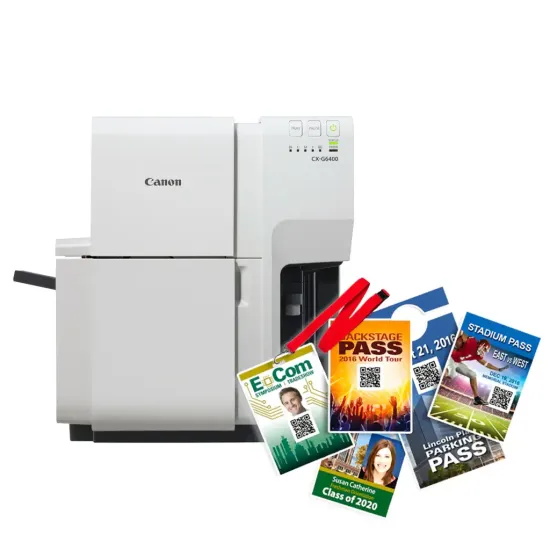 CX-G6400 Card & Badge Printer
