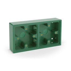 ICS Green Surface Double Back Box - ICS-DBB ICS Green Surface Double Back Box - ICS-DBB