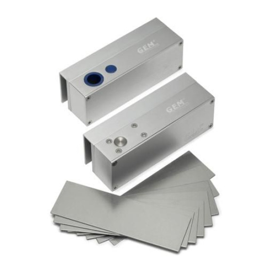 ICS Electric Solenoid Bolt for glass door applications, power to lock, 12V DC - EB300VGL
