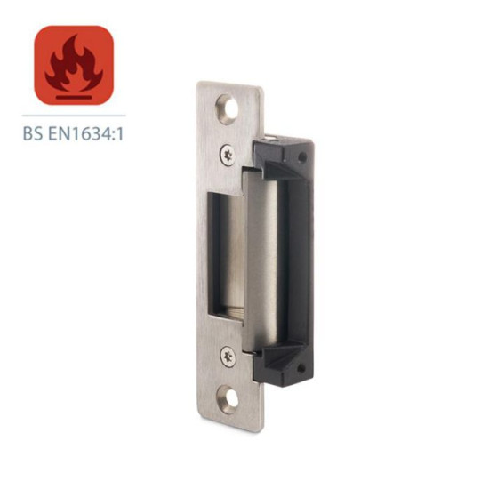 ICS ANSI style release 12/24v DC unmonitored - short & long faceplate - fail safe/secure - S/S - FIRE RATED - FR-GK450-ST