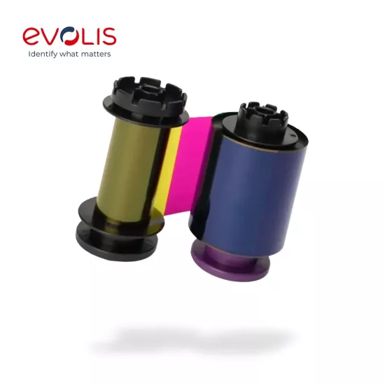 Evolis Avansia Colour Ribbon for Magnetic Stripe/Smart Cards YMCKI RT5F012NAA 400 prints
