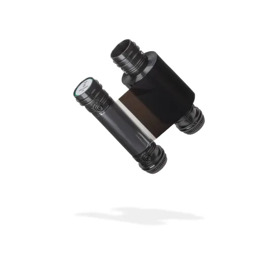 Evolis N2F210NAAA Easy4Pro KO Black Ribbon with Overlay (600 Prints)