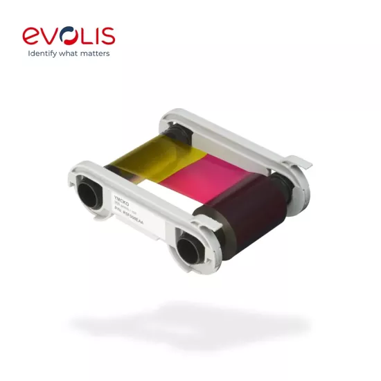 Evolis R5F008EAA Primacy YMCKO Colour Printer Ribbon 300 prints