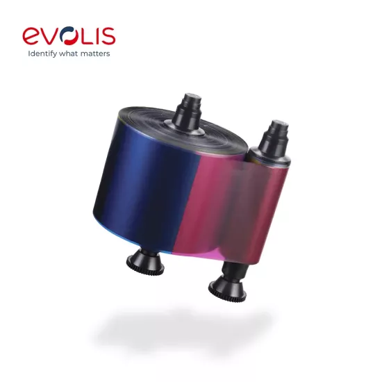 Evolis R3511 YMCKO 5 Panel Colour Printer Ribbon