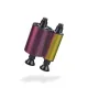 Evolis R3013 YMCKO Half Panel Colour Printer Ribbon