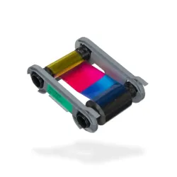 Evolis R5H204E100 YMCKO Half Panel Colour Ribbon (400 Prints) Evolis R5H204E100 YMCKO Half Panel Colour Ribbon (400 Prints)