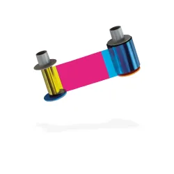 HID FARGO EZ 45030 YMCKO Ribbon with Cleaning Roller (300 Prints) HID FARGO EZ 45030 YMCKO Ribbon with Cleaning Roller (300 Prints)