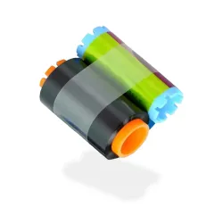 Full Colour YMCKO Printer Ribbon for 2XL 2.0 ID Card and Badge Printer Full Colour YMCKO Printer Ribbon for 2XL 2.0 ID Card and Badge Printer