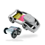Zebra YMCKO Ribbons and Refillable Cartridge Multipack (800300-254EM)
