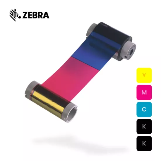 Zebra ZXP Series YMCKK Colour Printer Ribbon (800012-480)