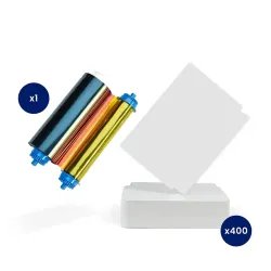 Zebra ZC10L Media Kit (400 Prints) Zebra ZC10L Media Kit (400 Prints)