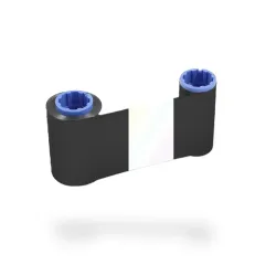 Zebra Black Resin with Overlay Ribbon (800015-460) Zebra Black Resin with Overlay Ribbon (800015-460)