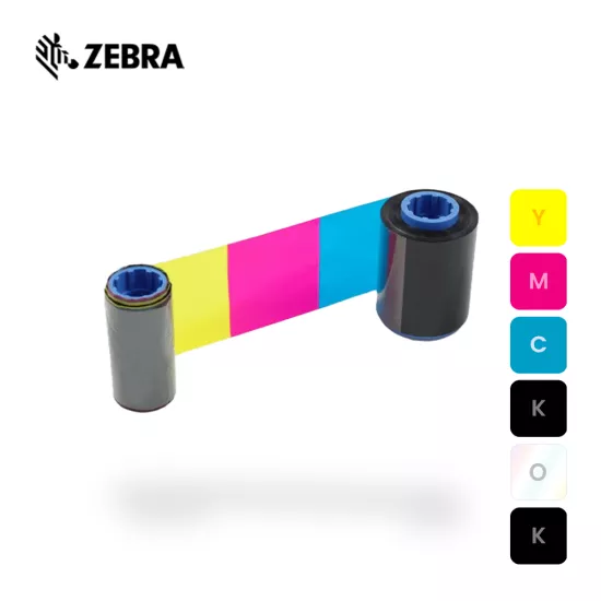 Zebra YMCKOK Colour Printer Ribbon 800015-448