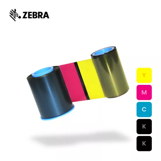 Zebra YMCKK 5 Panel Colour Ribbon 800014-980