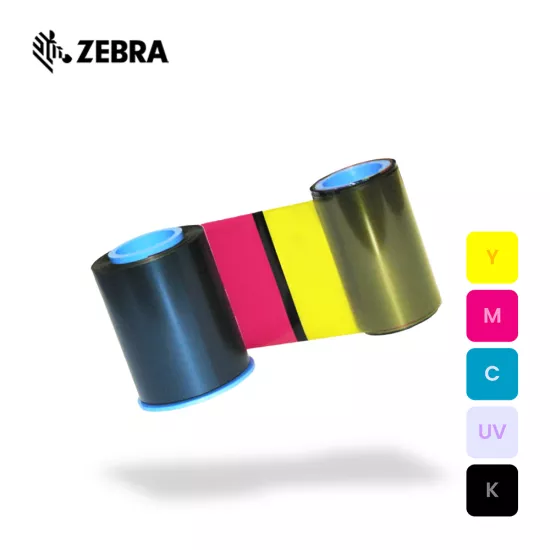 Zebra YMCUvK 5 Panel Colour Printer Ribbon 800014-941