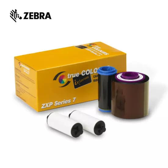 Zebra ZXP Series 7 Half Panel YMCKO Colour Printer Ribbon 800077-747EM