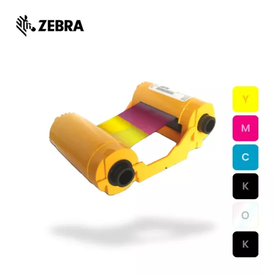 Zebra ZXP Series 3 YMCKOK 6 Panel Colour Ribbon 800033-848