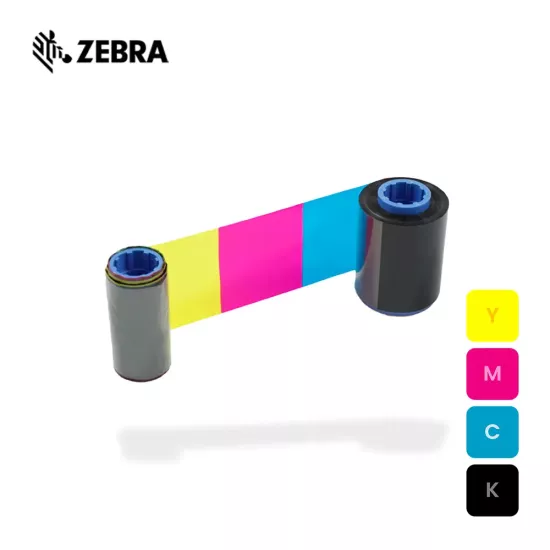 Zebra ZXP Series 8 & 9 YMCK Colour Printer Ribbon (800012-445)