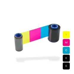 Zebra ZXP Series 8 and 9 YMCKK Colour Printer Ribbon (800012-480) Zebra ZXP Series 8 and 9 YMCKK Colour Printer Ribbon (800012-480)