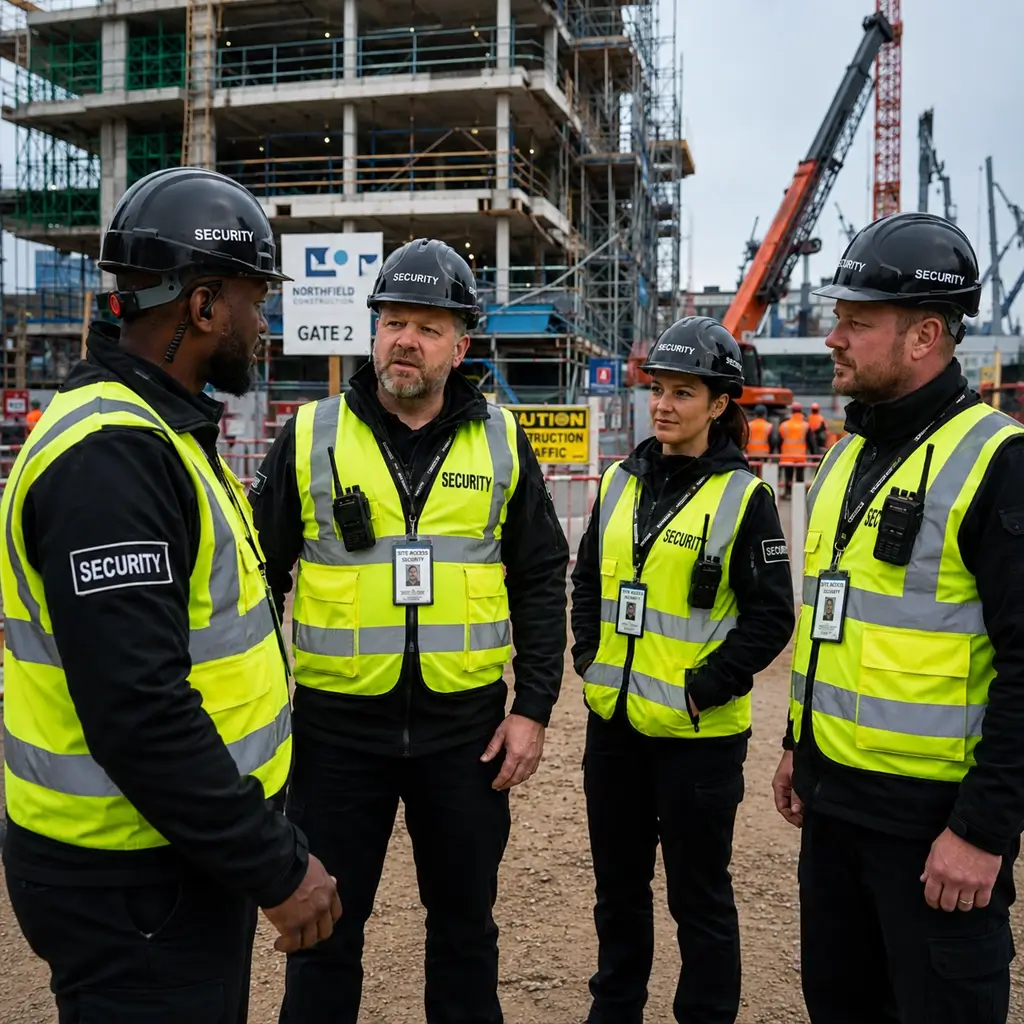 Construction Site Security Team
