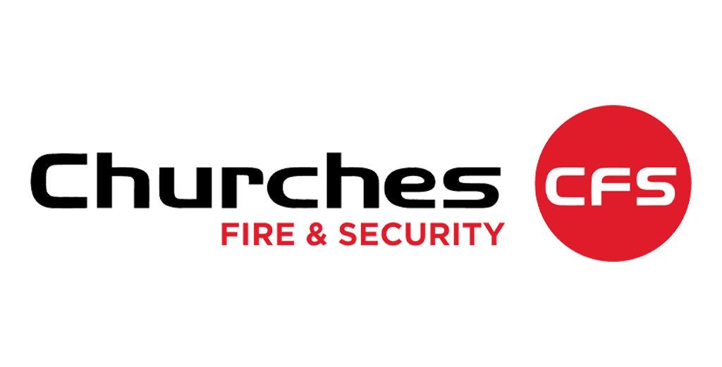 Churches Fire Security Logo