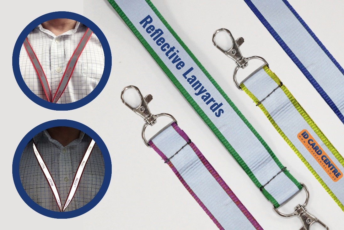  ID Card Centre reflective lanyards 