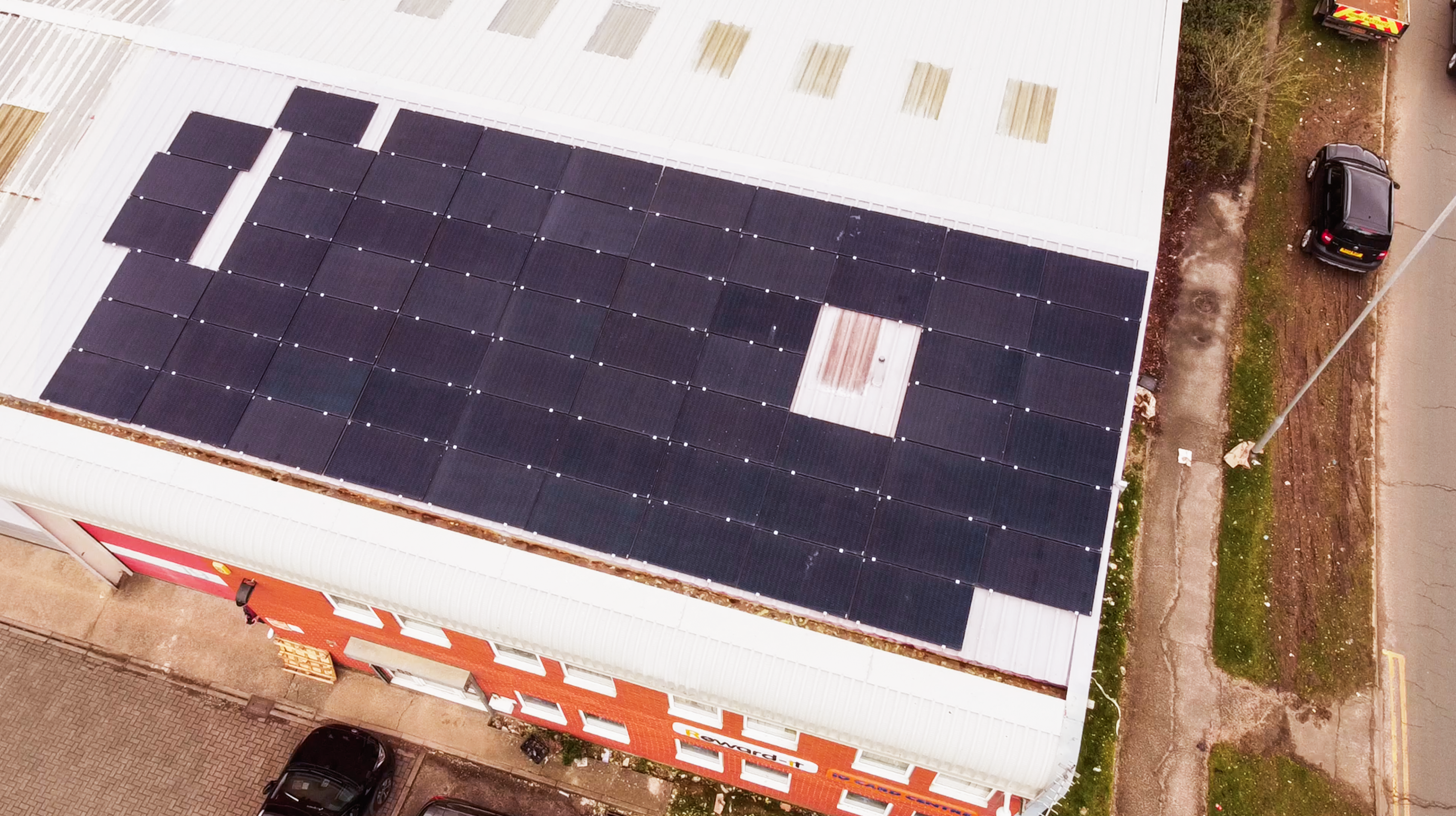  ID Card Centre's solar panel 