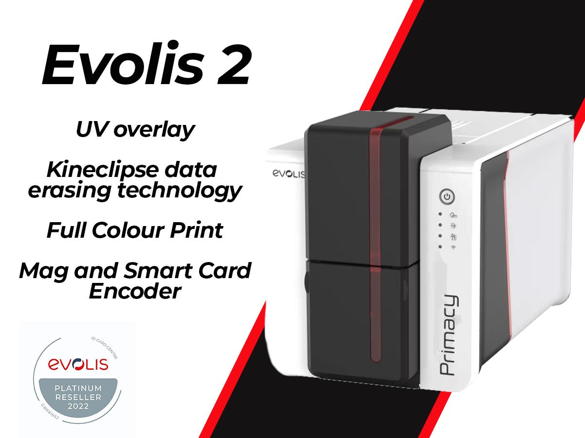 evolis 2 card printer