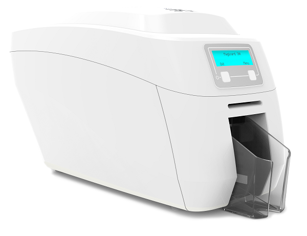 Magicard 300 ID Card Printer Facing Right