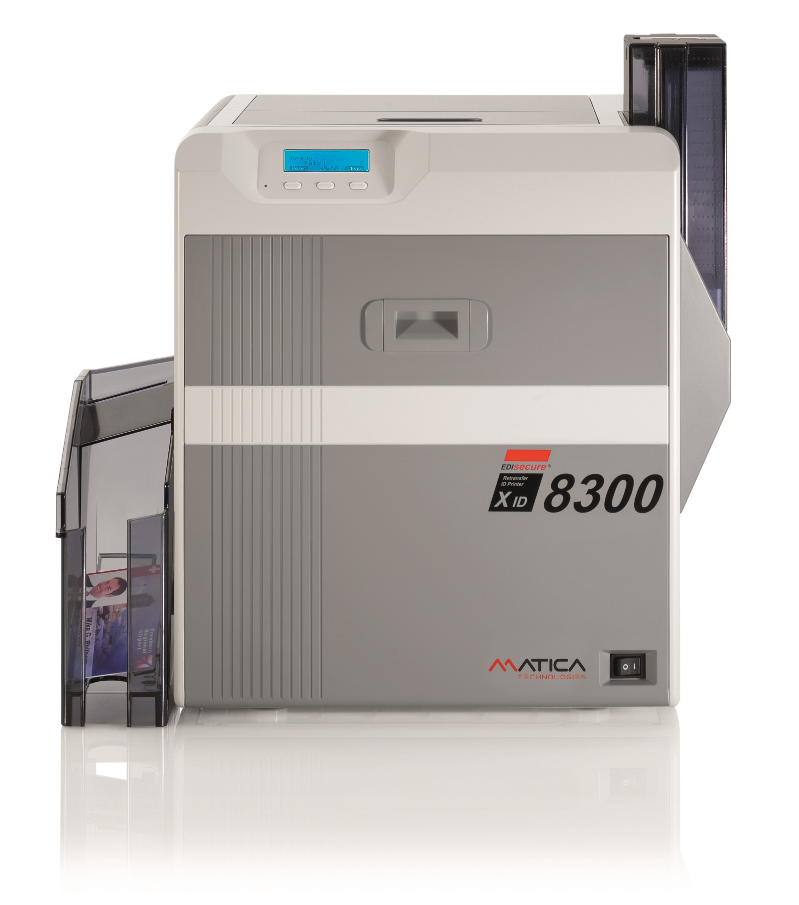 An image of Matica XID8300 Retransfer Card Printer Single Sided
