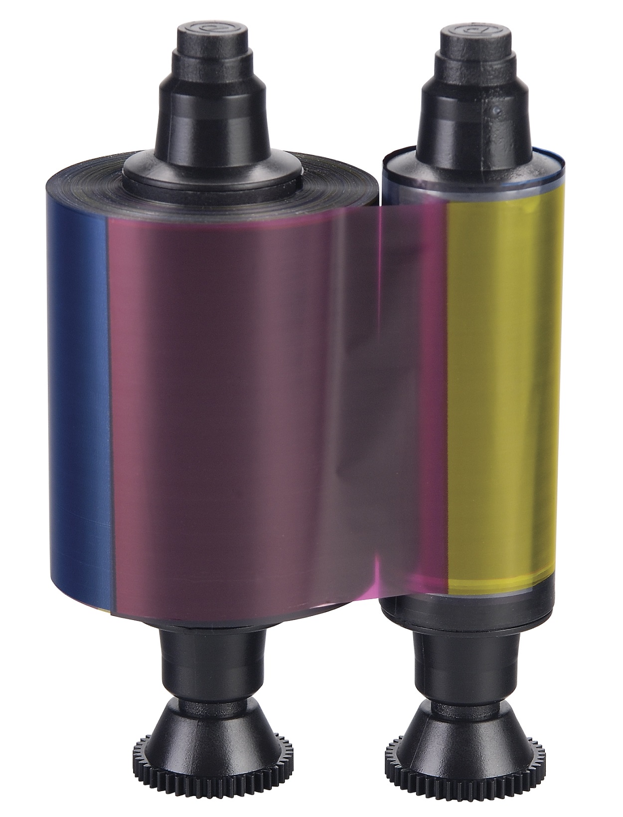 An image of Evolis R3314 YMCKOK 6 Panel Colour Printer Ribbon